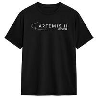 Artemis II Space Rocket Launch Mission to The Moon T-Shirts for Men  Leisure 100% Cotton Tees Short Sleeve T Shirt Tops S įvairiaspalvis