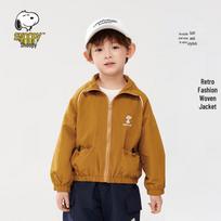 Snoopy Boys' Spring Windbreaker Jacket 150cm ryški oranžinė spalva