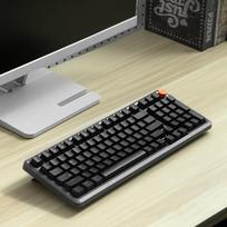 Lenovo MK9 98-Key Blue Switch Wired Mechanical Keyboard juoda spalva