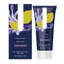 Oral Care Gel for Gag Reflex Relief & Dry Mouth Moisturizing, Fresh Fruit Scent, Non-Sticky Mouth Gel, 90g 1pc