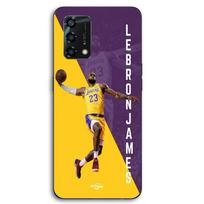 Coque Pour Oppo A95 Lebron james Lakers wallpapers Maniacase juoda