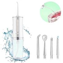 Cordless Water Dental Flosser, Rechargeable High-Pressure Oral Irrigator with Multiple Flossing Modes for Effective Braces & Bridges Care