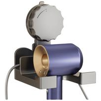 Removable Design Hair Dryer Storage Hanger No Damage To Wall Hair Blow Dryer Stand  Bedroom Grey Style 1