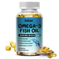 Omega-3 Fatty Acids Dietary Supplement, With Epa, Dha, Fish Oil, 120 Softgels Per Bottle 120 Capsules