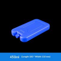 Reusable Ice Box  Keep Fresh Refrigeration Refrigerated Shipping Cooling Box Pe Picnic Cooler Box 450ml mėlyna