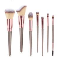 7/15Pcs Makeup Brushes Face Eyes Make Up Brush Eyelash Eyeshadow Eyebrow Eyeliner Foundation Powder Blush Highlight Lips Brush