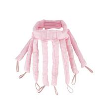 Hair Styling Tools Heatless Hair Curlers Flexible Curling Headband Overnight Hair Rollers  Women Short Pink