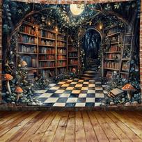 Tapestry Javo Fantasy Aesthetics of the Fairytale Forest 75x100 juoda