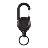 Automatic Retractable Wire Rope Luya Anti-theft Tactical Keychain Telescopic Belt Keyring Outdoor Carabiner Hook Backpack Buckle