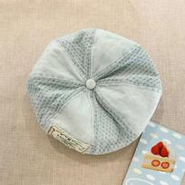 Vintage Denim Berets Y2k Painter Cap Casual Patch Splicing Beret  Female Style 1