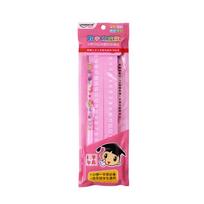 Plastic Math Decomposition Ruler Within 20 Pink/Blue Subtraction Ruler Teaching Demonstration Portable Addition Ruler rožinė