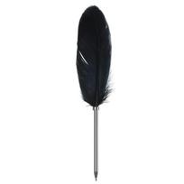 New European Style Retro Feather Ballpoint Pen Christmas Gifts Writing Tool Golden Feather Pen Novelty Stationery juoda