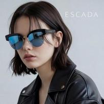 [Escada] Sunglasses SES A61F A01B Round UV Protection Women SES A61F A01B_C [58]