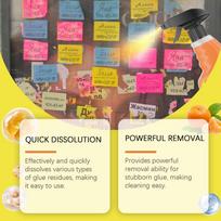 All Purpose Adhesive Glue Remover Spray - Sticky Residue Cleaner for Car Sticker, Glass, Label, Auto Interior, Metal, Plastic one size
