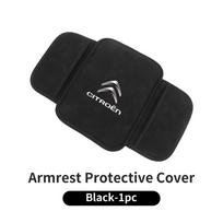 Car Sheepskin Armrest Box Storage Pocket Arm Rest Protective Cover For Citroen C4 C3 C5 C1 C2 Berlingo Celysee Cactus Picasso
