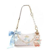 COACH shoulder bag [Customized bag] Teri 25 brand micro-label detachable strap bow silk scarf extension chain printed Duliu Nian basic model balta