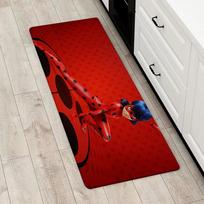 Entrance Front Door Doormat Miraculouss-L-Ladybugs Non-slip Kitchen Rug Living Room Rugs Balcony Bathroom Foot Mat Floor Mats 40cm x 60cm