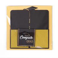 3D Pop Up Graduation Card with Laser Cut Design and Embossed Details Includes Envelope Suitable for Graduation Celebration and Congratulatory Messages One Size