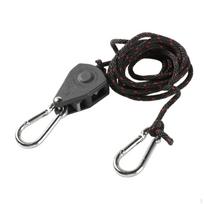 Grow Light Hanger Tent Wind Rope Metal Internal Gears Outdoor Canopy Quick Fix