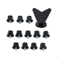 12x Football Boot Studs Replacement Spikes Stable Non Slip Turf Soccer Shoe Rugby for