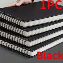 1PC Thick Square Sketchbook,Art Drawing Paper Sketch Pad for Drawing,Sketching book with Spiral Binding,5.82inch x 4.13inch