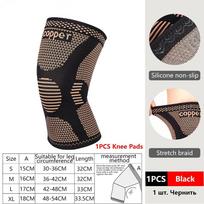 1Pcs Copper Knee Sleeve for Arthritis Pain and Support.Copper Knee Brace for Knee Pain Relief, Workout, and Sports XL