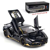 1/24 Diecast Lambor 770 High Simulation Alloy Sports Car Model Sound Super Racing Hot Car Wheel Children Gift Miniature Car juoda