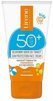 Kremas įdegio priežiūrai veidui Lirene Sun Kids Sun Protection SPF50, 50 ml