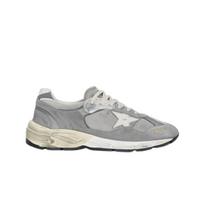 (w) Golden Goose Mesh And Suede Dad-star Sneakers White Silver 35W