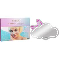 innoGIO Vibes Cloud GIO-759C kosmetinis veidrodėlis su LED foniniu apšvietimu 41cm x 28cm x 1cm 1 vnt.