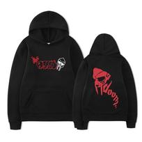 DOOM Rapper Mf Doom Madvillain Metal Face Graphic Print Hoodie S