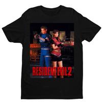 Residence Evil II Cover Premium Unisex T Shirt  Exclusive Design M