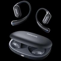 Philips TAT3739 Atvirų ausų sportinės ausinės šalta juoda spalva