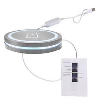 LED Illuminated Drink Mixer with Smart Coaster – Innovative Waterproof Design for Home Bars