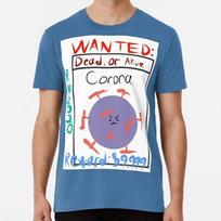 Wanted Covid Big Reward Size S to 5XL Made in the USA T-Shirt S