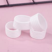 4Pcs/lot Silicone Tennis Racket Grip Ring Handle Closure Rubber Sweat-absorbing Band Fixed Stretchable Handle Tennis Accessories balta