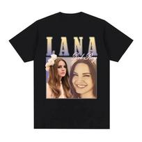 Lana Del Rey Printed TShirt Womens Fashion Hip Hop Street Style Harajuku Short Sleeve Summer Streetwear TShirt S