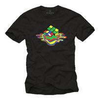 26 Magic Cube T-Shirt Nerd Gamer Gaming Cool Gifts Mens Boys Men Cult- Unisex T-Shirt S įvairiaspalvis
