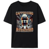 Italian Brainrot Cappuccino Assassin Japanese Ninja Funny Expression Pack Womens Tshirt Generation Z Tshirt Womens Clothing S
