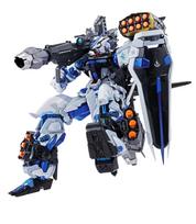 TAMASHII NATIONS METAL BUILD Mobile Suit Gundam SEED ASTRAY Gundam Astray Blue Frame Weapon 180mm ABS PVC Painted Action Figure (Full Equipment) mėlyna