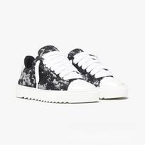 Top Version Canvas Shoes Casual Hand-Painted Men'S Shoes Serrated Bottom Non-Slip Thick-Soled Flat Baseplate Shoes 38