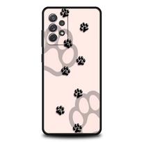 Dog Paw Phone Case For Samsung Galaxy A15 A13 A51 A71 A41 A31 A21S A03S A05 A35 A32 A55 A23 A25 A33 A53 A73 5G Cover Galaxy A21s