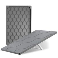 Water-Excluding Shock-Absorbing Silicone Case for Starlink Gen3 Suitable for Mounting in Exposed Outdoor Areas pilka spalva