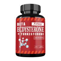 Beta Ecdysterone and Turkesterone Supplements - Muscle Mass Increase, Anabolic Activity Support, Muscle Development 120