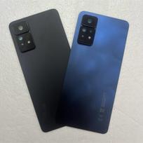 Galinis baterijos dangtelio korpusas su kameros objektyvu, skirtas Xiaomi Redmi Note 11 Pro 4G 5G / 11E Pro, galinės durelės, 3D stiklo korpusas 5G White