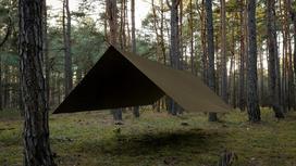 Tigerwood T2 Tarp 3×4 M Khaki/Black