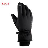 Snowboarding Gloves Waterproof Warm Touchscreen With Antislip Grip For Winter Use juoda
