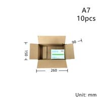 10Pcs Folding Corrugated Paper Box Mailing Shipping Gift Box Cardboard For Business Shipping Express Packaging Boxes