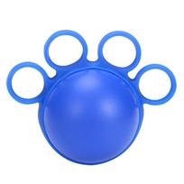 Finger Exerciser Hand Grip Strengthener Rehabilitation Therapy Ball for Finger Strength and Dexterity Training Hand Muscle Recovery One Size mėlyna