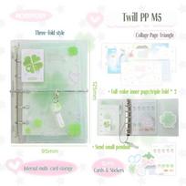 PP Handbooks Portable Binder Planner New School Stationery Clover